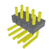 Headers, Male Pins - 612-HMTSW-104-07-T-D-120-RA-ND - DigiKey