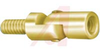 Standoff; 0.625 in.; #4-40; Brass; Hex;Zinc Plating and Gold Iridite; ASTM-B16 - 70181828 - Allied Electronics, Inc.