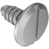 Fast Lead Screw, Large Size, Slotted Recess, 3.1 mm  Max. Outer Panel, Steel, Zinc Plate, Bright chromate, plus sealer - 17-11-404-11 - Southco