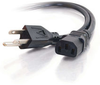 10ft 18 AWG Universal Power Cord (NEMA 5-15P to IEC320C13) -- 2306-03134-010 - Image