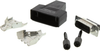 D Sub Shell, Plug, Size 2, Steel; No. Of Positions Amp Te Connectivity - 42K6684 - Newark, An Avnet Company