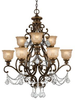 Large Chandeliers-Glass Shade - 11975 - Light Center (The)
