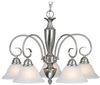 1395DL PW Mid. Chandeliers-Glass Down - 733872 - Capital Lighting, Inc.