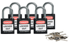 Black Compact Safety Locks - 118970 - Brady Corporation