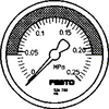Pressure gauge - MA-50-0,25-R1/4-MPA-E-RG - Festo Corporation