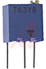 Trimmer;Cermet;Rest 5 Kilohms;PCB;Linear;Pwr-Rtg 0.25W;Dim 6.8mmLx6.8mmWx5mmH - 70218595 - Allied Electronics, Inc.