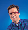 Uvex Astrospec 3000 Safety Glasses - Duoflex temple > FRAME - Patriot&laquo; RWB > LENS - Clear, Ultra-dura > UOM - Each - S1169 - State Safety & Compliance