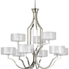 P4646-104WB Mid. Chandeliers-Drum Shades - 375926 - Capital Lighting, Inc.