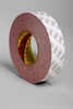 3M 469 Red Bonding Tape - 1 1/2 in Width x 60 yd Length - 5.5 mil Thick - Silicone-Coated Paper Liner - 38390 - 021200-38390 - R. S. Hughes Company, Inc.