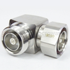 RA 7/16 DIN Male (Plug) to 7/16 DIN Female (Jack) Adapter, Tri-Metal Plated Brass Body, 1.25 VSWR - SM3397 - Fairview Microwave Inc.
