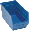 Store-More 6 Shelf Bin, Blue; Bin Colour Quantum Storage - 44AC6822 - Newark, An Avnet Company