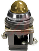 Indicator,Pnl-Mnt;Pilot ,LED;Amber;35mm;24VAC/VDC;Wire;Nylon;83mm - 70156655 - Allied Electronics, Inc.