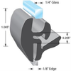 One-piece Locking Gasket -- LK987 - Image