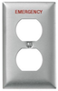 Standard Wall Plate - SS8MEV - Hubbell Incorporated