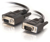 10ft DB9 M/F Extension Cable - Black -- 2302-52031-010 - Image