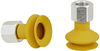 Bellows suction cup (round) with optimal adaptation to uneven surfaces FSGA 25 NBR-ESD-55 G1/8-IG - 10.01.06.04486 - Schmalz Inc.