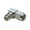 RF Adapter Right-Angle 1.85mm Male to 2.92mm Female DC - 40GHz 50Ω - 185MR-KF+ - Mini-Circuits