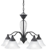 SL801811 Mid. Chandeliers-Glass Down - 751307 - Capital Lighting, Inc.