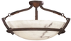 1687-14 3 Light Semi Flush - 1687-14 - Minka Group