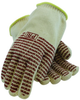 PIP 43-802 Red/White Large Cotton Hot Mill Glove - 12 in Length - 616314-19050 - 616314-19050 - R. S. Hughes Company, Inc.