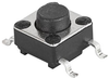 Tactile Switch, Spst, 0.05A, 12Vdc, Smd; Product Range Schurter - 10J1570 - Newark, An Avnet Company