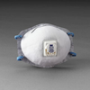 3M Particulate Respirators 8576P95 with Exhale Valve - w/ nuisance level* acid gas relief > STYLE - 8/Bx/Cs > UOM - 10/Box -- 8576