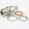 N Female (Jack) to BNC Female (Jack) Bulkhead Adapter, 1.35 VSWR - SM3505 - Fairview Microwave Inc.