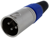 Connector, Xlr Mic, Plug, 3Pos, Cable; No. Of Contacts Multicomp Pro - 18AC0109 - Newark, An Avnet Company