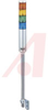 LIGHT TOWER,4-LIGHT,24V AC/DC,RED,YELLOW,GREEN,BLUE,POLE MOUNT - 70038679 - Allied Electronics, Inc.
