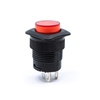 Pushbutton Switches - 1400-RP3508BBLKREDREDNS - New Yorker Electronics Co., Inc.