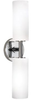 WS230-G100WT/CH Sconces-Double Glass - 610029 - Capital Lighting, Inc.