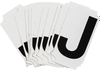 Helvetica Quik-Align Ten Packs - Black Upper Case - 8210-J - Brady Corporation