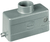 Hood, 24B, Top Entry, Aluminium; Heavy Duty Connector Type Harting - 67X8370 - Newark, An Avnet Company