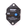 Mechanical Products 175-P0-060-2 Panel Mount Circuit Breaker, Push/Trip Reset, 1/4