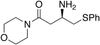 4-[(3R)-3-Amino-1-oxo-4-(phenylthio)butyl]morpholine - A618775 - Toronto Research Chemicals, Inc.