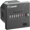 Hour Counter, 8 Digit, 10-30Vdc, Wht/red; No. Of Digits / Alpha Crouzet - 34T4483 - Newark, An Avnet Company