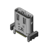 USB, DVI, HDMI Connector Assemblies - DX07S024WJ3R400 - ODG (Origin Data Global)