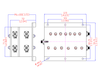 434 / 895 / 1833 / 2450 Cavity Band Separation Quadruplexer - AE434-895-1833-2450QP8362 - Anatech Electronics, Inc.