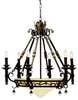 1906FZ Mid. Chandeliers-Candle - 365324 - Capital Lighting, Inc.