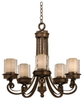 5763SZ Mid. Chandeliers-Pillar Candle - 432902 - Capital Lighting, Inc.