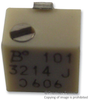 Trimmer, Pot, 500Kohm, 10%, 5Turn, Smd; Track Resistance Bourns - 06X8833 - Newark, An Avnet Company