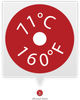 HOT SPOT 160F/71C TEMPERATURE RECORDER - HS160 - Telatemp Corporation