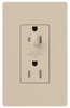 Duplex/Single Receptacle - NTR-15-HDTR-TP - Lutron Electronics Co., Inc.