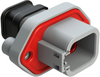 Automotive Housing, Rcpt, 6Pos, 25A, Gry; Product Range Amphenol Sine/tuchel - 32AK8914 - Newark, An Avnet Company