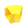 Fiber Raceway Elbow, 4x4, 45 Degree Horizontal, Lid - FRCE3YL4H - Belden Inc.