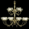 7515PB Large Chandeliers-Glass Shade - 779139 - Capital Lighting, Inc.