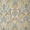 Paisley Ikat Chenille Fabric - R-Baltic - Regal Fabrics, Inc.