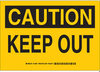 Admittance Sign - 124694 - Brady Corporation