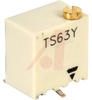 Trimmer;Cermet;Rest 2 Kilohms;SMD;15 Turns;Linear;Pwr-Rtg 0.25W - 70218797 - Allied Electronics, Inc.