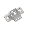 DZUS® Quarter-Turn Receptacle, Size 6, Rivet-on, Steel, Zinc Immersion Coating - D8-336-400-121 - Southco